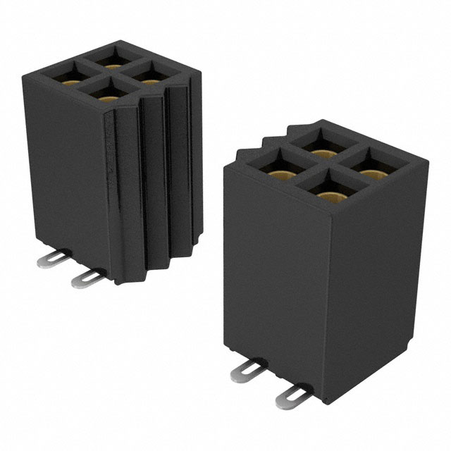 SAMTEC 矩形连接器 - 针座 - 插座/母插口 SFMC-105-L2-S-D-TR
