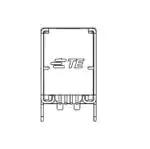 TE CONNECTIVITY 矩形连接器 - 外壳 1-967629-5