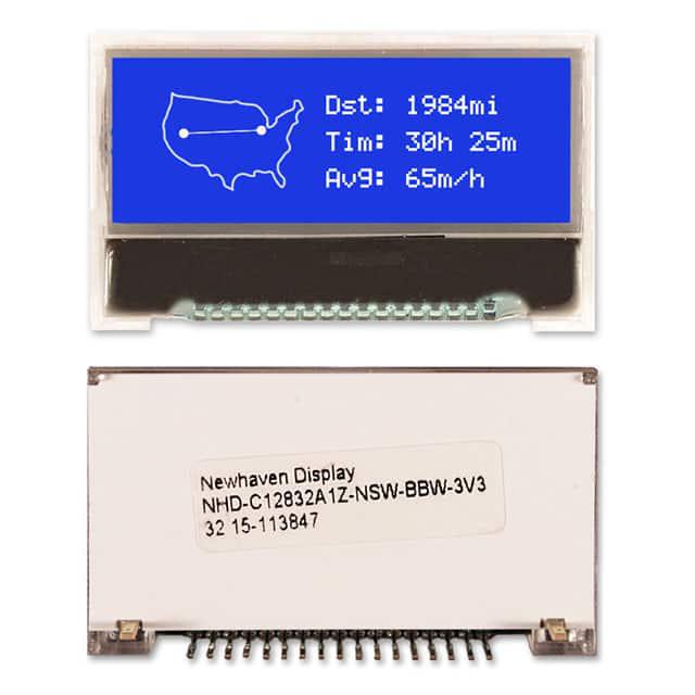 NEWHAVEN DISPLAY LCD显示器件 NHD-C12832A1Z-NSW-BBW-3V3