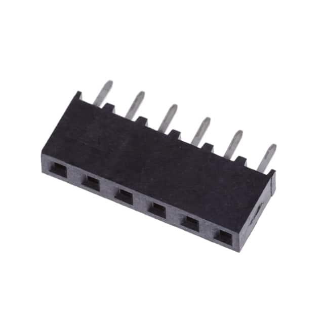 TE CONNECTIVITY 矩形连接器 - 针座 - 插座/母插口 2314870-6