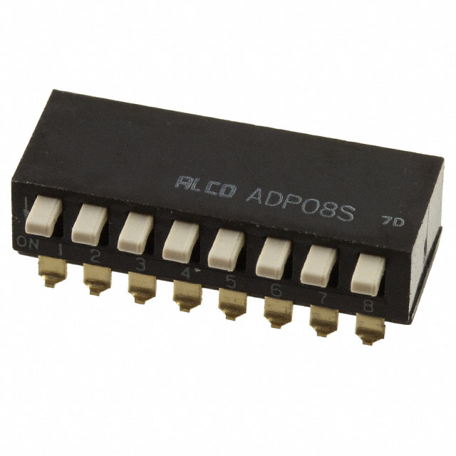 TE CONNECTIVITY 拨码开关 2-1571999-7