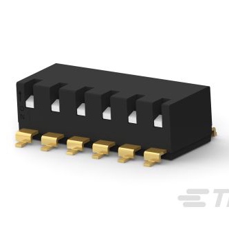 TE CONNECTIVITY 拨码开关 EDSP06SGRFSTU04