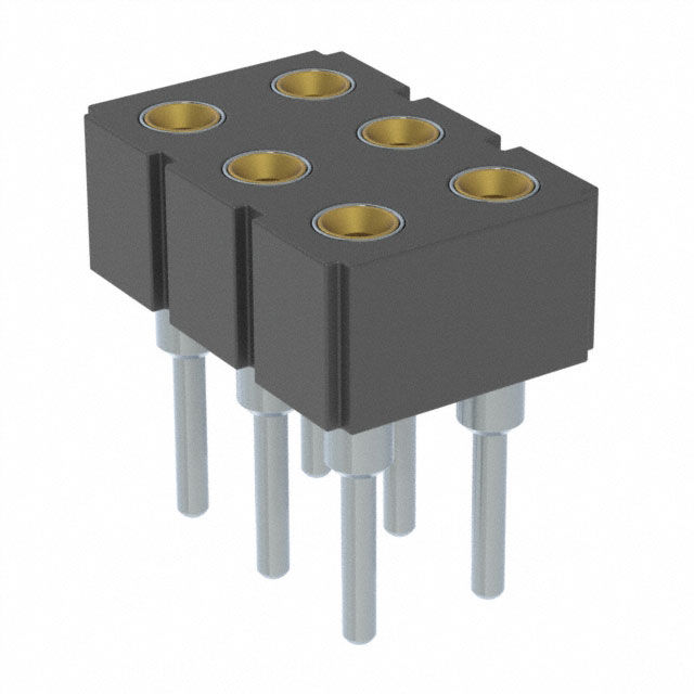 MILL-MAX 矩形连接器 - 针座 - 插座/母插口 803-47-006-10-002000
