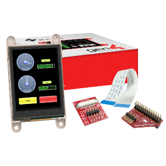 4D SYSTEMS LED显示器件 GEN4-ULCD-24DT-PI