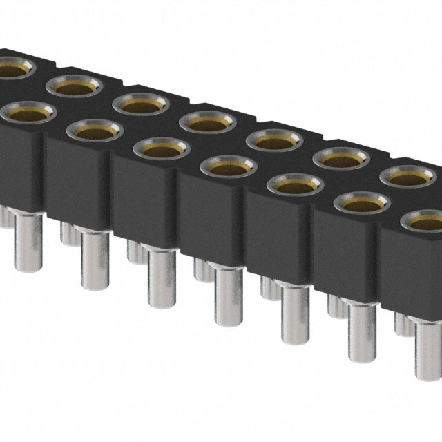 MILL-MAX 矩形连接器 - 针座 - 插座/母插口 835-43-018-10-001000