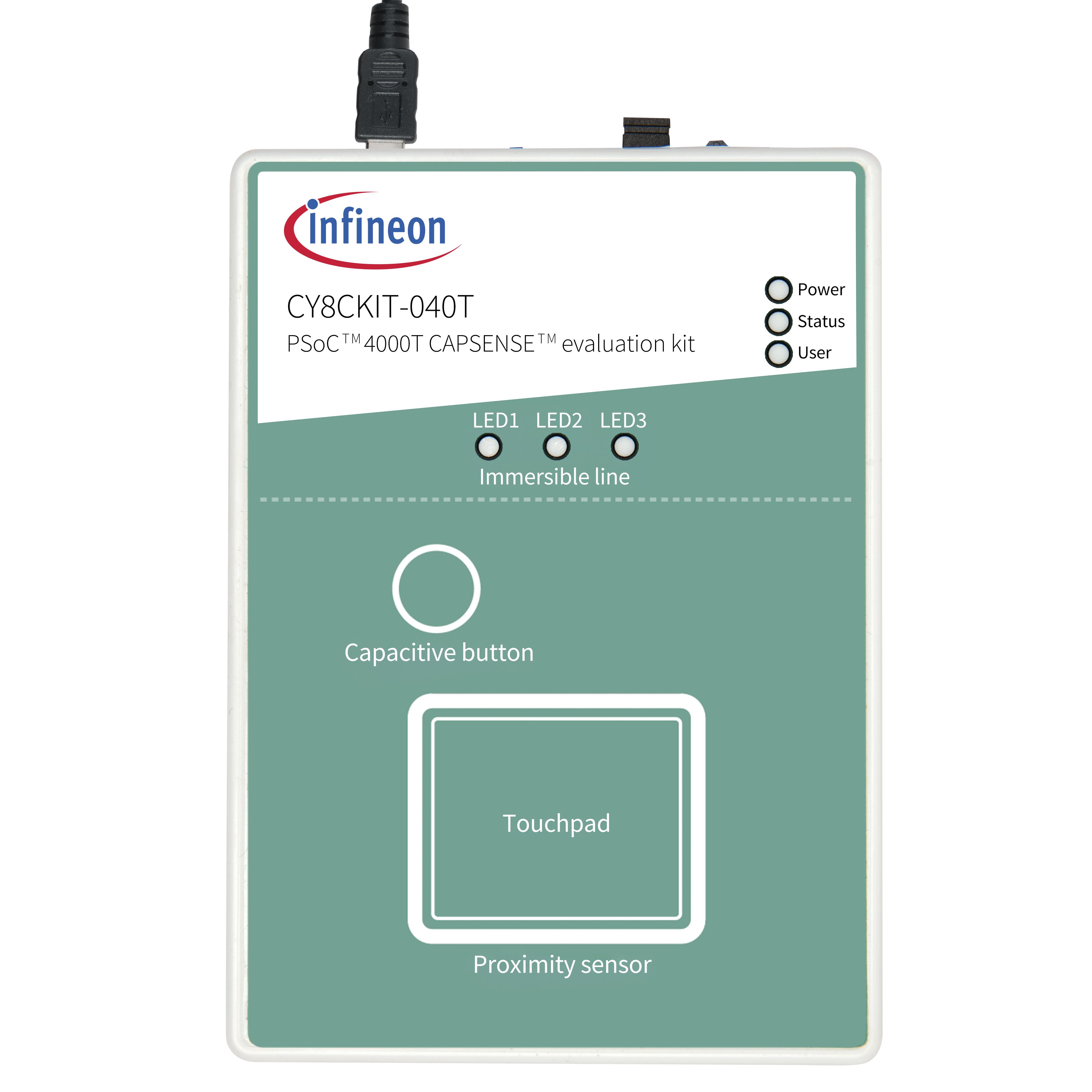 INFINEON TECHNOLOGIES 应用处理器与片上系统(SOC) CY8CKIT-040T